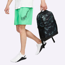 Load image into Gallery viewer, Nike - Brasilia 9.0 Printed Training Backpack - Medium - LIGHT SMOKE GREY/BLACK/METALLIC COOL GREY