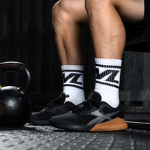 Load image into Gallery viewer, TWL - EVERYDAY CORE SOCKS - WHITE/BLACK