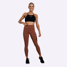 Load image into Gallery viewer, Nike - Yoga Luxe Women's 7/8 Tights - RED BARK/TERRA BLUSH