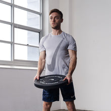 Load image into Gallery viewer, Nike Breathe - Men's Short-Sleeve Hyper Dry Training Top - Vast Grey/Atmosphere Grey/Black