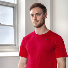 Load image into Gallery viewer, Nike Breathe - Men's Training Top - University Red/Gym Red/Black