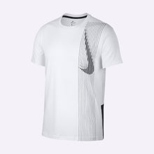Load image into Gallery viewer, Nike - Dri-FIT Men's Short-Sleeve Training Top - White/Black/Black
