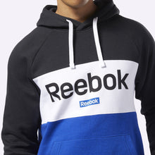 Load image into Gallery viewer, Reebok - Men's Training Essentials Linear Logo Hoodie - Black