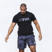 Load image into Gallery viewer, The WOD Life - Men's Classics Flux T-Shirt - Black/Camo