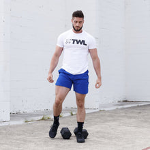 Load image into Gallery viewer, The WOD Life - Men's Classics Flux T-Shirt - White/Black