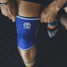 Load image into Gallery viewer, Rehband RX Original Knee Sleeve - 7mm - Blue - PAIR