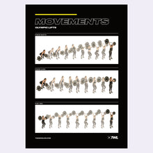 Load image into Gallery viewer, TWL - BENCHMARK WORKOUTS &amp; MOVEMENTS DIGITAL POSTERS - FOUR PACK
