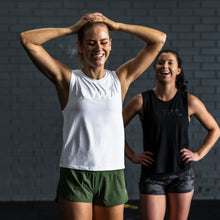 Load image into Gallery viewer, TWL - Everyday Ladies Muscle Tank - WHITE
