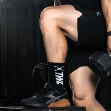 Load image into Gallery viewer, TWL - EVERYDAY CORE SOCKS - BLACK/YELLOW
