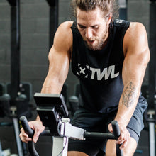 Load image into Gallery viewer, TWL - Unisex Everyday Muscle Tank 2.0 - BLACK/WHITE
