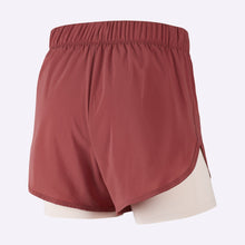 Load image into Gallery viewer, Nike - Flex Women&#39;s 2-in-1 Training Shorts - Cedar/Echo Pink/Black
