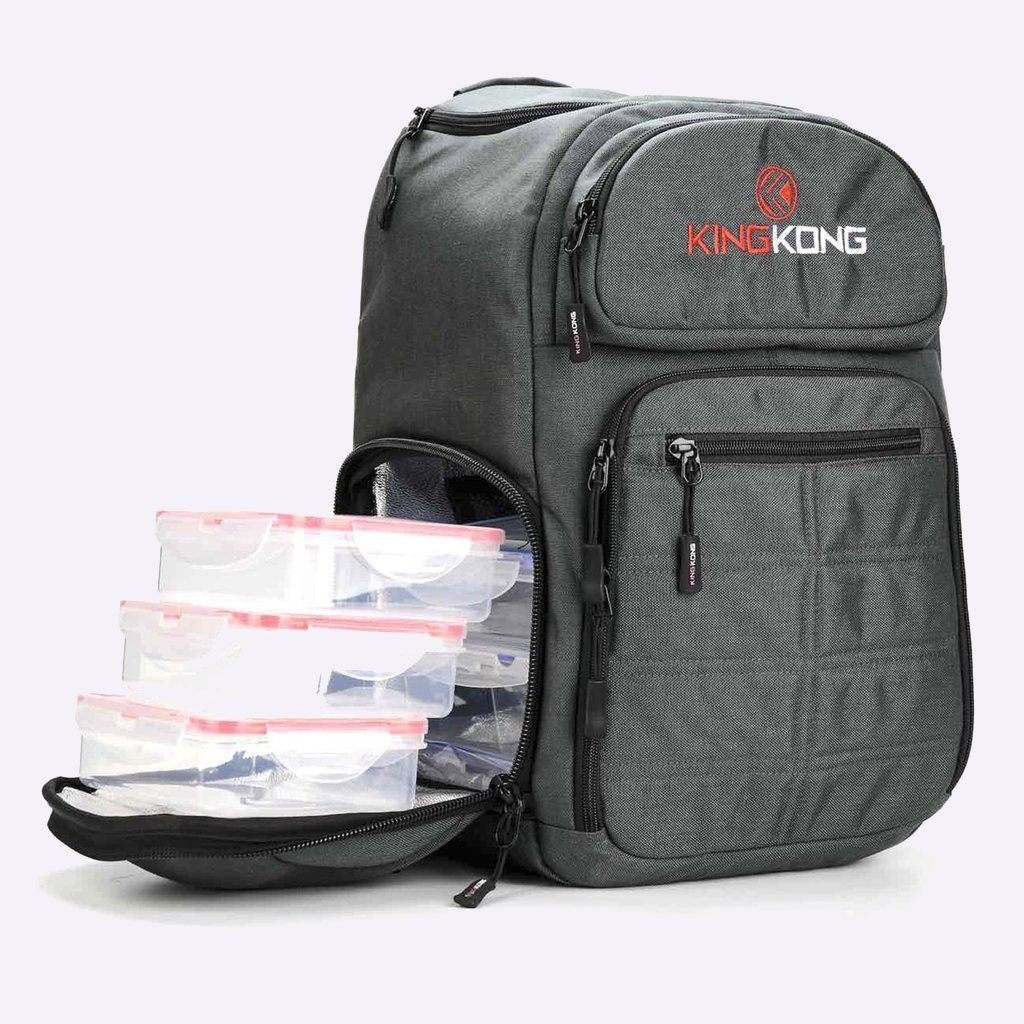 King Kong FUEL Meal Prep Back Pack - Charcoal
