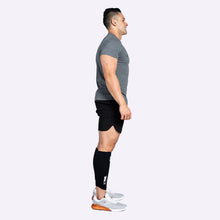 Load image into Gallery viewer, TWL - 5mm Shin &amp; Calf Support - Black - PAIR
