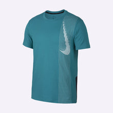 Load image into Gallery viewer, Nike - Dri-FIT Men&#39;s Short-Sleeve Training Top - Spirit Teal/Obsidian/White
