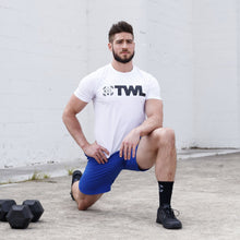 Load image into Gallery viewer, The WOD Life - Men's Sidewinder Shorts - Surf Blue
