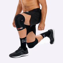 Load image into Gallery viewer, RockTape Assassins Knee Sleeves - 5mm &amp; 7mm - Black - PAIR
