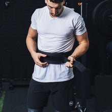 Load image into Gallery viewer, TWL - 4 inch Velcro Weight Lifting Belt - Black
