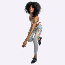 Load image into Gallery viewer, Nike Power - Women&#39;s 7/8 High-Rise Training Tights - Pure Platinum/Black
