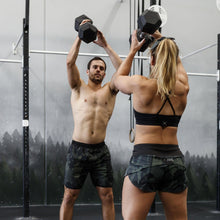 Load image into Gallery viewer, TWL - Women's Motion Shorts - FRONTIER/BLACK
